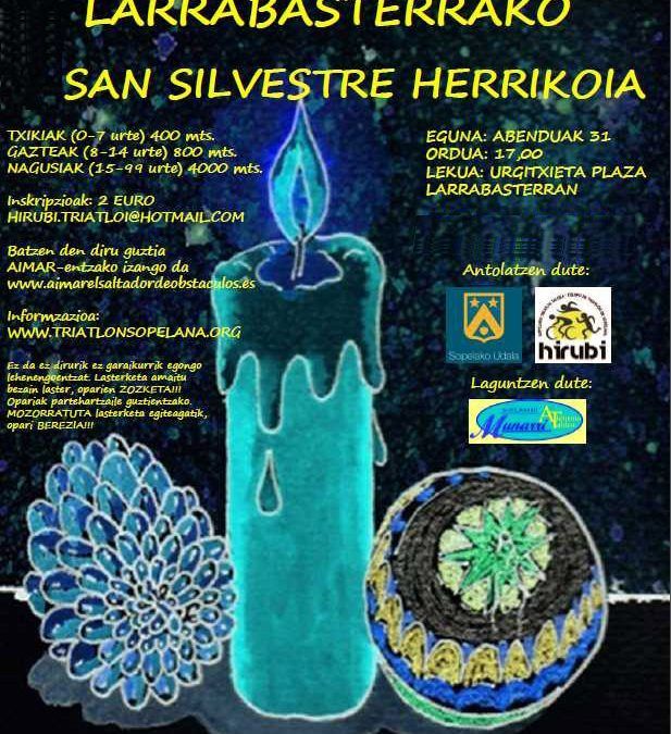 CARRERA DE LARRABASTERRA SOLIDARIA CON LA FQ