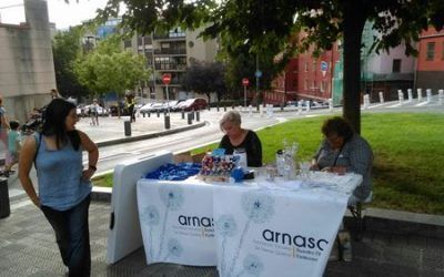 SOLIDARIDAD CON ARNASA BIZKAIA EN LAS FIESTAS MIRIVILLA 2017